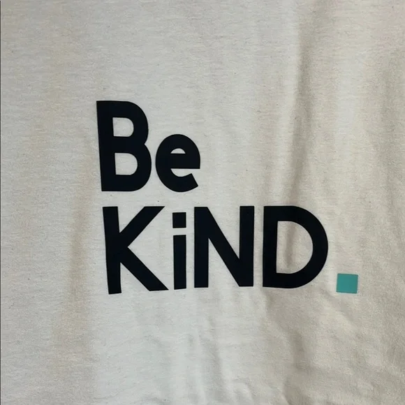 White 'Be Kind' T-Shirt - Picture 3 of 3